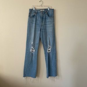 Levi’s ribcage straight jeans